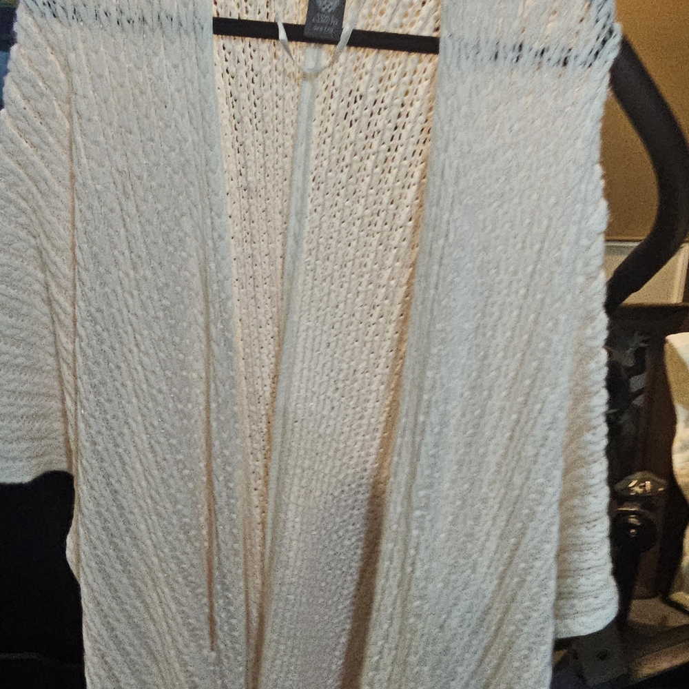 Vince Camuto Cream Knit Cardigan